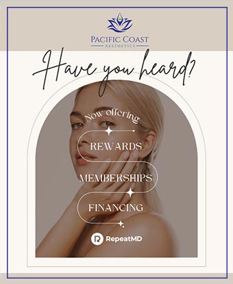 Rewards Program - Pacific Coast Aesthetics in Santa Cruz, Aptos CA